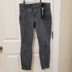 Express Moto Mid Rise Jean Leggings